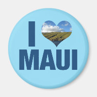 I Love Maui Hawaii mignonne Hawaiian Photographie