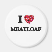 Aimant I Love Meatloaf (Devant)