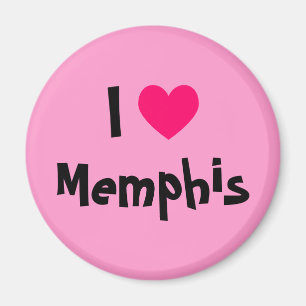 Aimant I Love Memphis