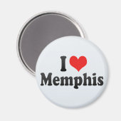 Aimant I Love Memphis (Recto/Verso)