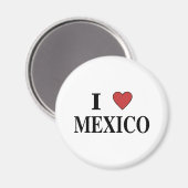 Aimant I Love Mexico (Recto/Verso)