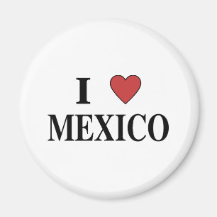 Aimant I Love Mexico