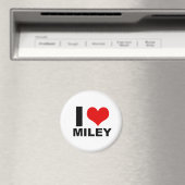 Aimant I Love Miley (Magnet) (In Situ (Lave-vaisselle))