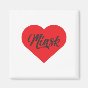 Aimant I Love Minsk - Belarus