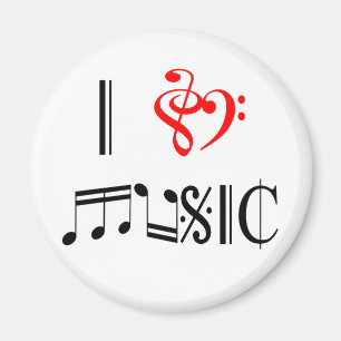 Aimant I Love Music