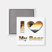 Aimant I Love My Bear / Cub (Recto/Verso)