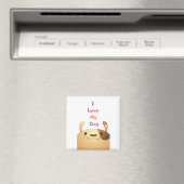 Aimant I Love My Dog - c (In Situ (Lave-vaisselle))