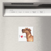 Aimant I Love my Irish Terrier (In Situ (Lave-vaisselle))