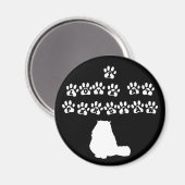 Aimant I Love My Persian—Texte blanc (Recto/Verso)