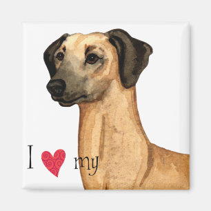 Aimant I love my sloughi