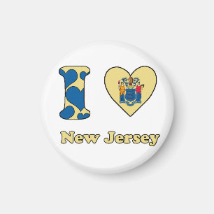 Aimant I love New Jersey