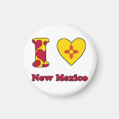 Aimant I love New Mexico (Devant)