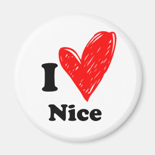 Aimant I Love Nice