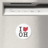 Aimant I Love Ohio (In Situ (Lave-vaisselle))