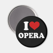 Aimant I Love Opera (Recto/Verso)