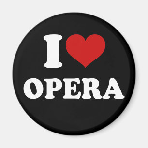 Aimant I Love Opera
