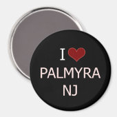 Aimant I Love Palmyra, NJ (Recto/Verso)