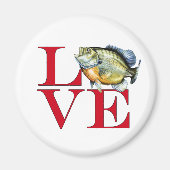 Aimant I Love Panfish (Devant)