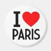 Aimant I Love Paris (Devant)
