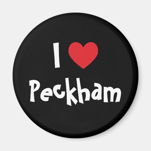 Aimant I Love Peckham (Devant)
