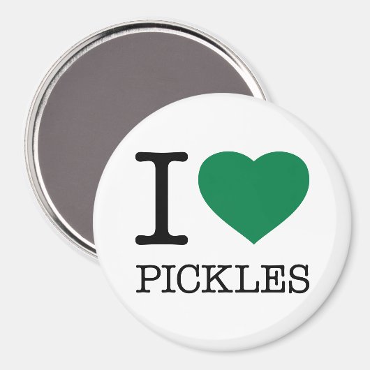 AIMANT I LOVE PICKLES (Recto/Verso)