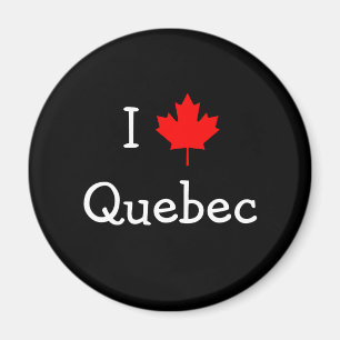 Aimant I Love Québec