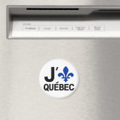 Aimant I Love Québec (In Situ (Lave-vaisselle))