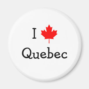 Aimant I Love Québec