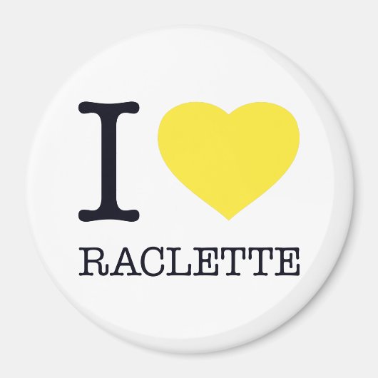 AIMANT I LOVE RACLETTE (Devant)