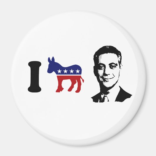 Aimant I Love Rahm Emanuel (Devant)