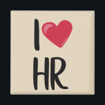Aimant I Love Ressources humaines RH<br><div class="desc">Cette conception a été créée par art numérique. Elle peut être personnalisée en cliquant sur le bouton personnaliser et en modifiant la couleur, en ajoutant un nom, des initiales ou vos mots préférés. Contactez-moi à l'adresse colorflowcreations@gmail.com si vous souhaitez que ce design soit disponible sur un autre produit. Achetez ma...</div>