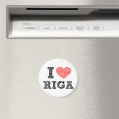 Aimant I Love Riga (In Situ (Lave-vaisselle))