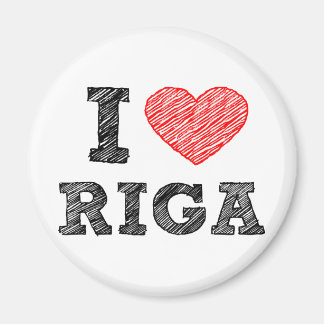 Aimant I Love Riga