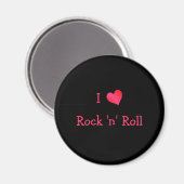 Aimant I Love Rock 'n' Roll (Recto/Verso)