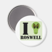 Aimant I Love Roswell (Recto/Verso)