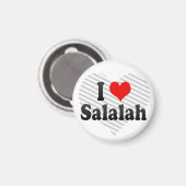 Aimant I Love Salalah, Oman (Recto/Verso)