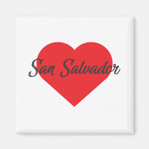 Aimant I Love San Salvador - El Salvador