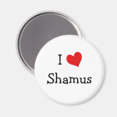 Aimant I Love Shamus (Recto/Verso)