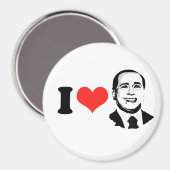 Aimant I Love Silvio Berlusconi (Recto/Verso)