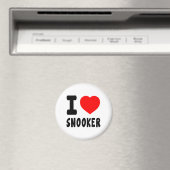 Aimant I Love Snooker (In Situ (Lave-vaisselle))