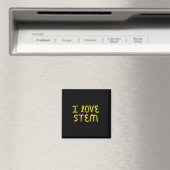 Aimant I Love Stem - Science (In Situ (Lave-vaisselle))