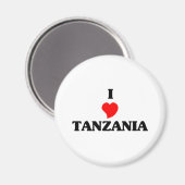 Aimant I Love Tanzania (Recto/Verso)