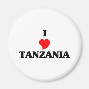 Aimant I Love Tanzania