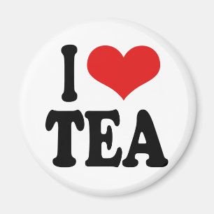 Aimant I Love Tea