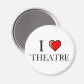 Aimant I Love Theatre (Recto/Verso)