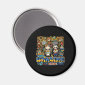 Aimant I love Ukraine (Recto/Verso)