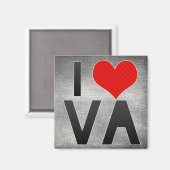 Aimant I Love VA (Recto/Verso)