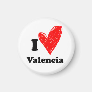Aimant I Love Valencia