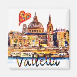 Aimant I love Valletta