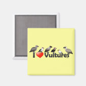 Aimant I Love Vultures (Afrique) (Recto/Verso)
